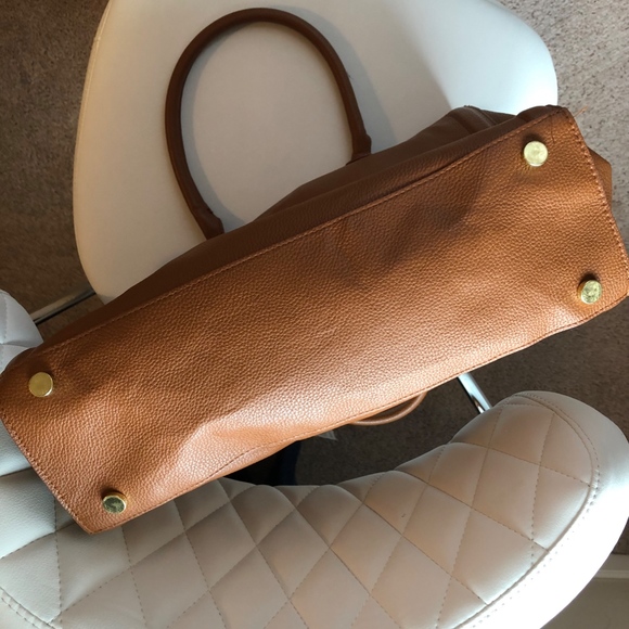 H&M Brown Leather Tote - Picture 3 of 4